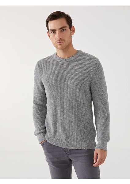 Yeni Sezon Bisiklet Yaka Erkek Triko Kazak