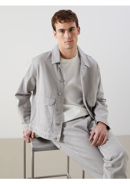 Yeni Sezon Rahat Kalıp Erkek Jean Ceket