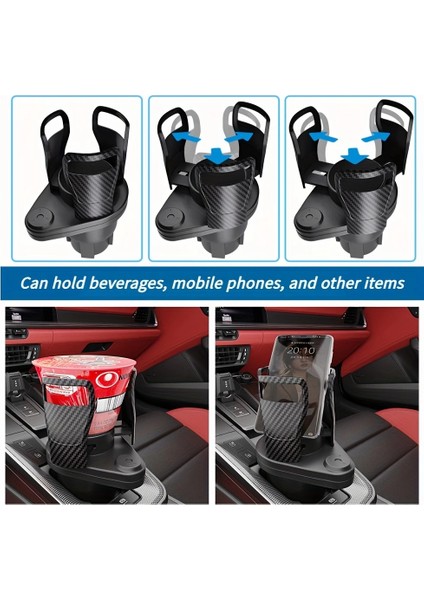 2’si 1 Arada Ayarlanabilir Araç Bardak Tutucu, Genişleyebilir Üst Kısım 3”-6.2”, Şişe Adaptörü, Araba Organizatörü, Dayanıklı Taban, Ramblers Hydroflask Uyumlu, Modern Araç Düzenleyic indirimleri