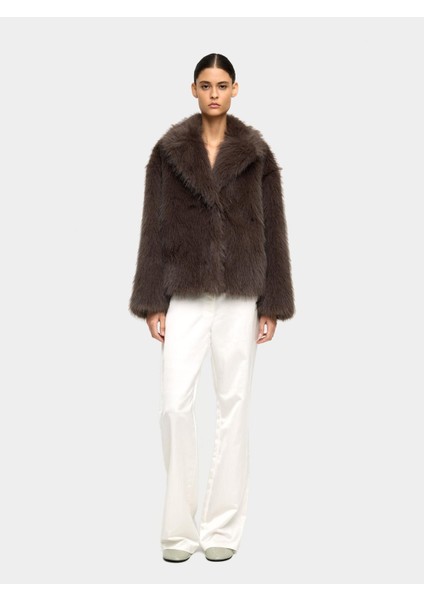 Kürk Efektli Hacimli Mont fiyatları