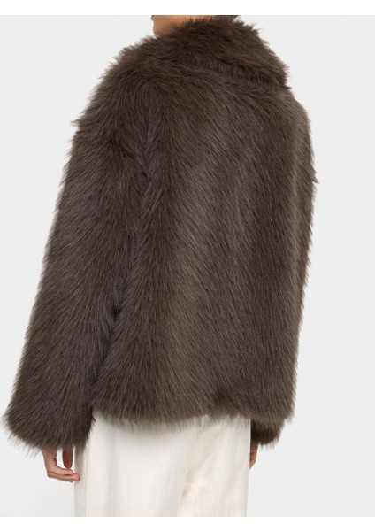 Kürk Efektli Hacimli Mont fırsatları