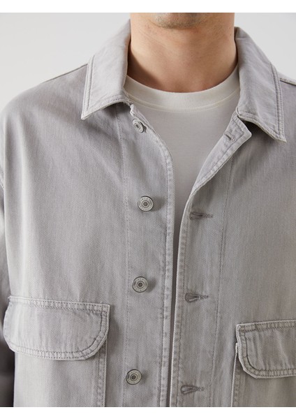 Yeni Sezon Rahat Kalıp Erkek Jean Ceket modelleri