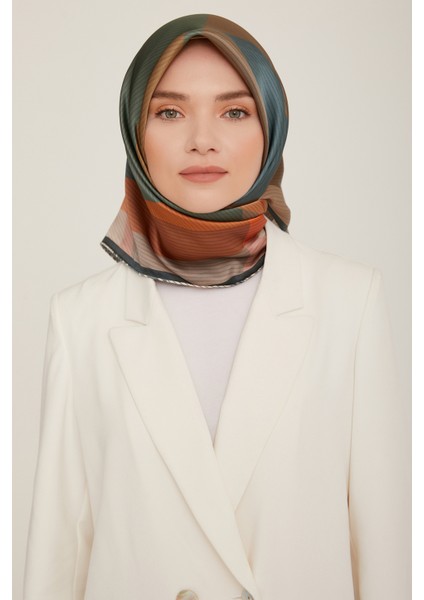 Nostalji Serisi Sura Ipek Eşarp 8836DS