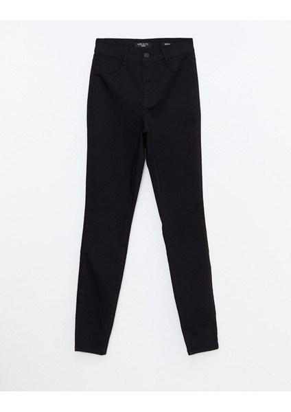 Yeni Sezon Yüksek Bel Jüpiter Süper Skinny Fit Kadın Jean Pantolon