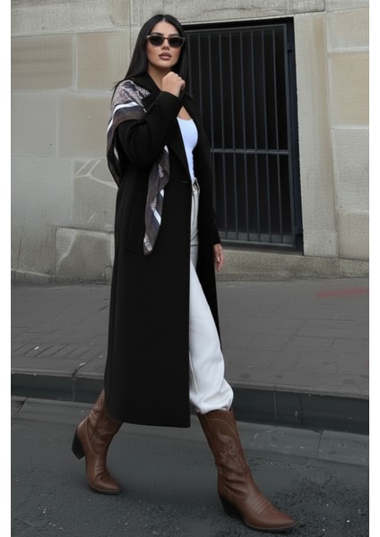 Kruvaze Kesim Kışlık Trençkot Palto