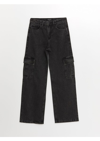 Yeni Sezon Wideleg Kadın Kargo Jean Pantolon indirimleri