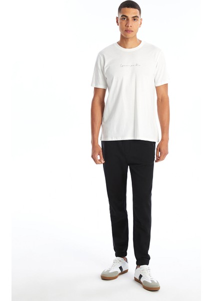 Yeni Sezon Standart Kalıp Erkek Kalın Eşofman Altı