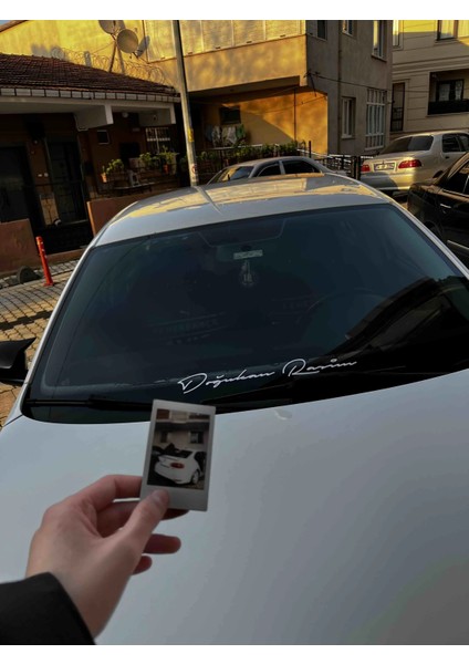 Ad Soyad Araç Sticker-Isim Soyisim Araba Yazısı-Araç Sticker-Ön Cam Araba Yazısı-Motosiklet Sticker fiyatları