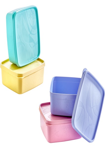 Alaska Derin Dondurucu Kabi Karışık Renkli (0,65 Lt)