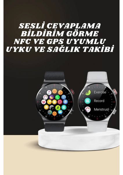 Ieg® Akıllı Saat Çoklu Kordon Seçeneği Amoled Ekran Çok Fonksiyonlu Bluetooth Bağlantılı fiyatları