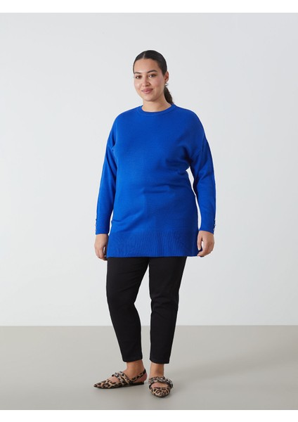 Yeni Sezon Slim Fit Kadın Içi Şardonlu Jean Pantolon fiyatları