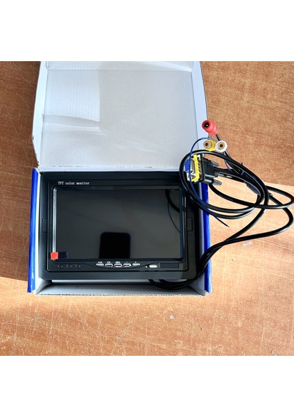 INOX-9032 7" Monitör 2 Video Çıkışlı modelleri