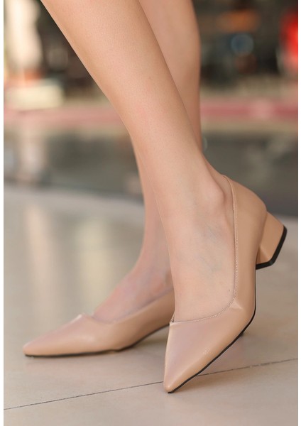 Lvsqvr Desniy Nude Cilt Topuklu Ayakkabı (Numara: 38) fiyatları