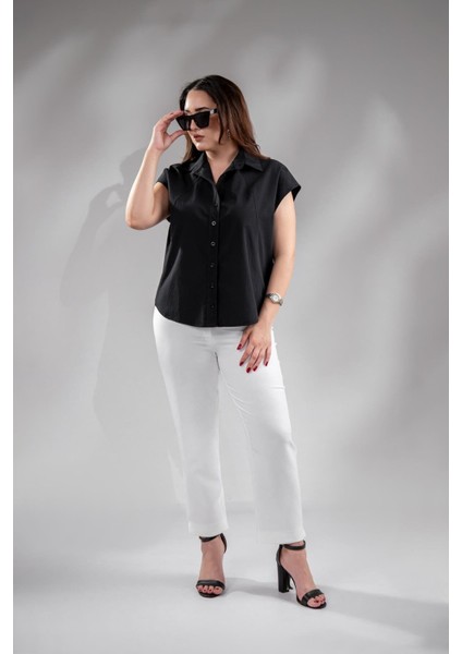 Kadın 122210 Kaşha Beyaz Pantolon