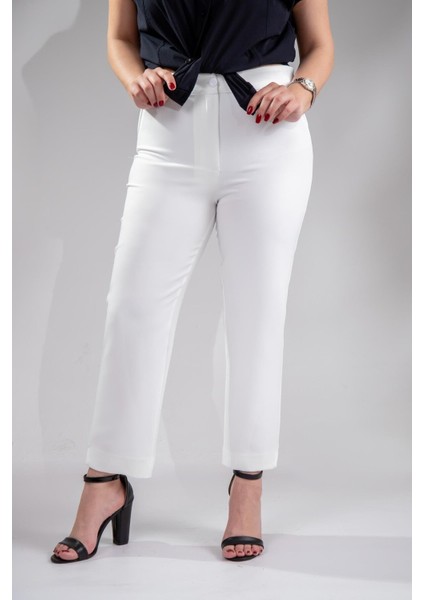Kadın 122210 Kaşha Beyaz Pantolon modelleri