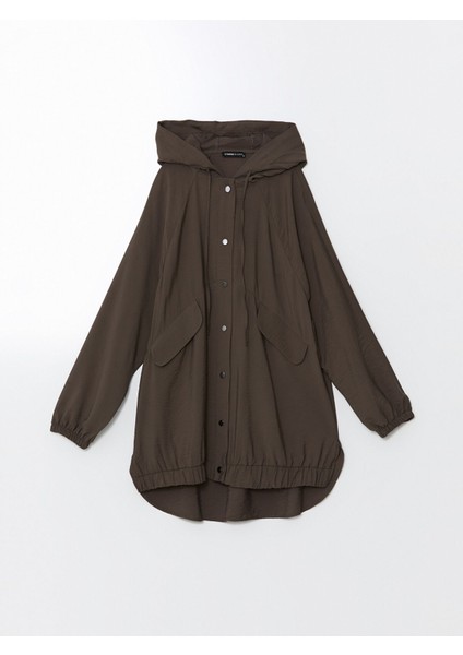 Yeni Sezon Kapüşonlu Kadın Trençkot indirimleri