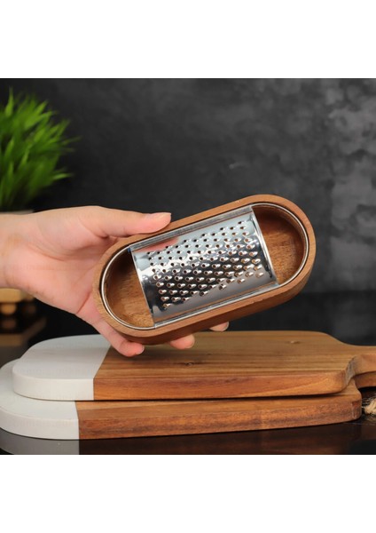 Mıen 7B23A Akasya Hazneli Rende – Paslanmaz Çelik Bıçaklı