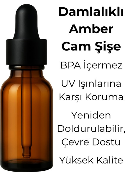 50 ml Amber Cam Serum Şişesi + Gold (Altın) Metal Kapaklı Siyah Uçlu Damlalık modelleri