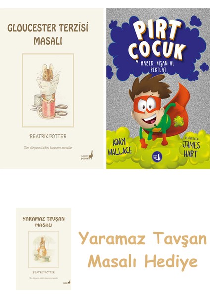 + Pırt Çocuk 2 - Hazır, Nişan Al Fırlat + Yaramaz Tavşan Masalı