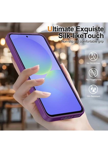 Samsung Galaxy S25 Fe Uyumlu Kamera Lens+Ekran Koruyucu Magsafe Şarj Destekli Iz Tutmaz Mat Kapak indirimleri