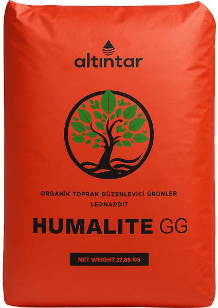 Humalıte Gg Granül Leonardit 22,68 kg – %60 Organik Madde, %50 Hümik+Fulvik