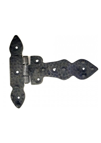 Antika Tarz Dekoratif Pirinç Kuyruklu Düğmeli Menteşe No1 - 117X142 Mm, Oksit