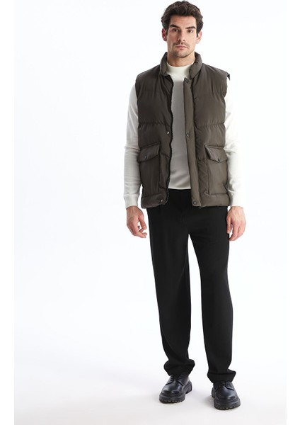 Yeni Sezon Standart Kalıp Dik Yaka Erkek Şişme Yelek fiyatları