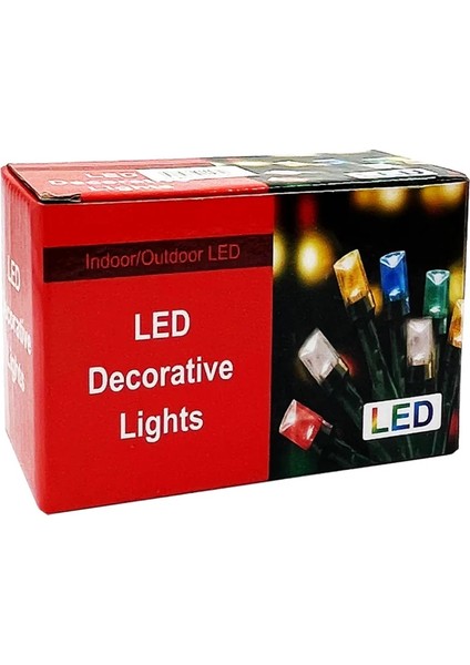 Renkli Işık Pirinç 10 Metre 100'LÜ Ledli Yılbaşı Ağaç Işık 8 Fonksiyonlu Dekoratif LED fiyatları