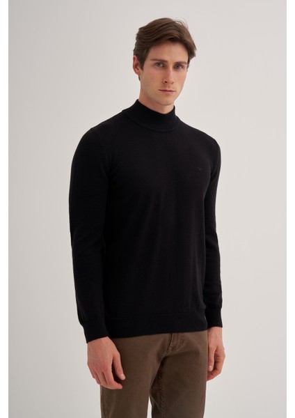 Caz 36030 Yarım Balıkçı Pamuk Erkek Triko Kazak