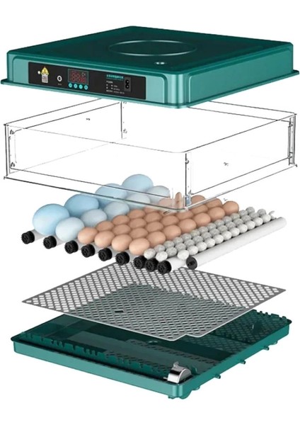 EPO-130MY Kuluçka Makinesi | 130 Yumurtalık, Yedek Motorlu Incubator modelleri