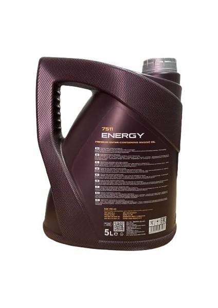 Energy 7511 Apısn/ch-4 Acea A3/b4 5W-30 4l Motor Yağı fiyatları