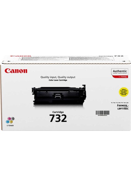 - CRG732 Sarı Toner