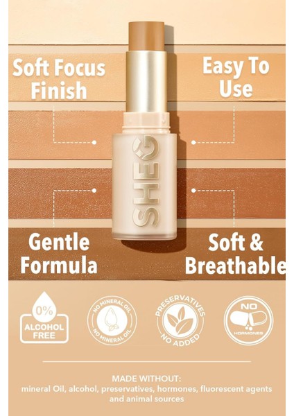 Skin Magnet Fondöten Stick modelleri