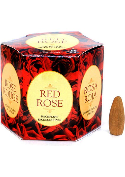 Kırmızı Gül Kokulu Tütsü