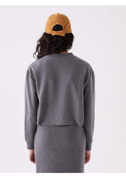 Yeni Sezon Bisiklet Yaka Düz Uzun Kollu Kadın Triko Kazak indirimleri