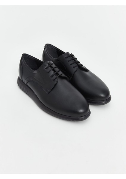 Yeni Sezon Deri Görünümlü Erkek Klasik Ayakkabı