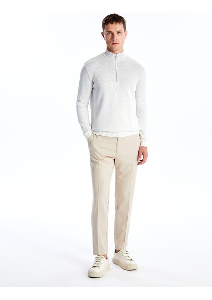 Yeni Sezon Dik Yaka Uzun Kollu Erkek Triko Kazak modelleri