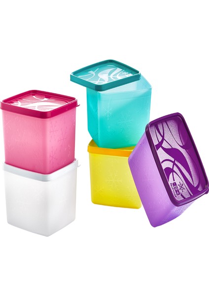 Saklama Kabi No Frost Derin Karışık Renkli