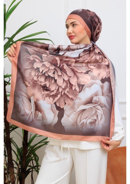 Floral Suluboya Desenli Dijital Soft Şal fırsatları