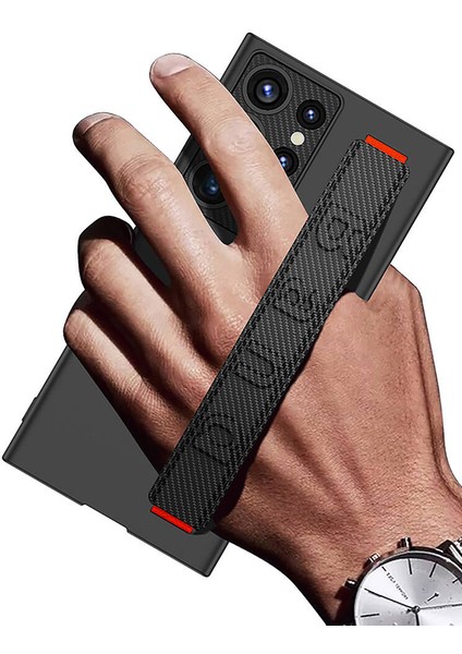 Galaxy S24 Ultra Kılıf Standlı El Tutacaklı Zore Band Kapak modelleri