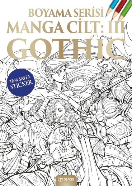 Manga Boyama Cilt Iıı: Gothic