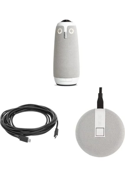 Meeting Owl 3 (Yeni Nesil) 360 Derece, 1080P Hd Akıllı Video Konferans Kamera