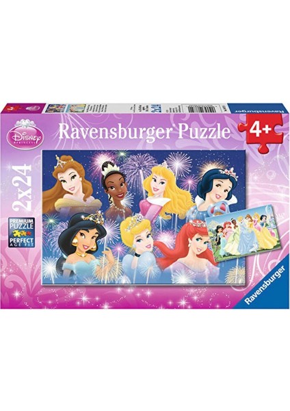 88720 Disney Prensesleri 2X24 Parça Ravensburger Puzzle fırsatları