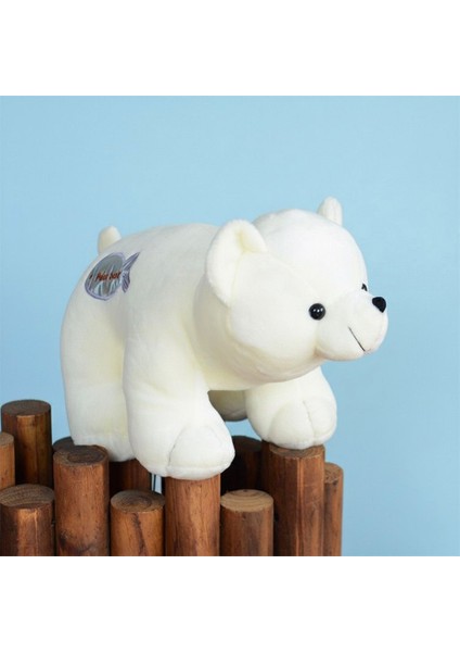 Atakids Beyaz Kutup Ayısı Peluş Oyuncak