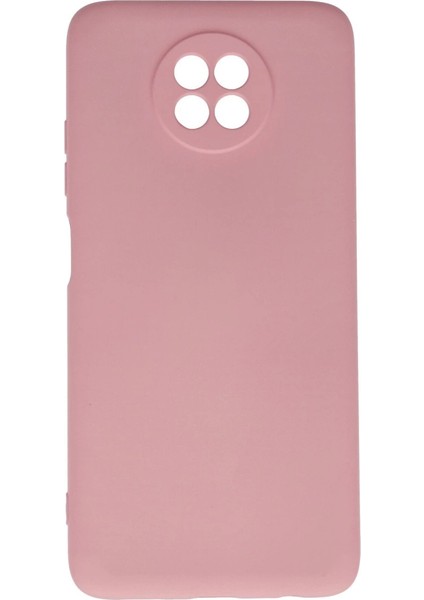 Xiaomi Redmi Note 9 5g Kılıf Nano Içi Kadife Silikon - Pembe