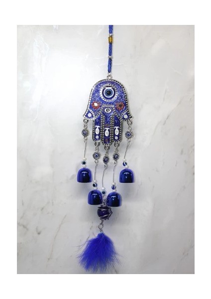 Metal Nazar Boncuğu Çan Model 18