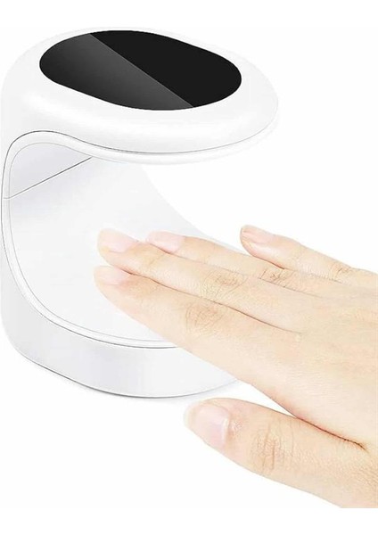 Kalıcı Oje Kurutucu Uv LED Teknolojisi Taşınabilir Mini Tırnak Kurutucu