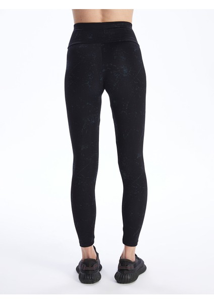 Yeni Sezon Beli Lastikli Desenli Kadın Spor Tayt fırsatları