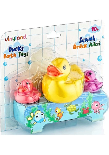 Vinyland Vinil Ördek Ailesi Banyo OYUNCAKLARI 661778 fiyatları