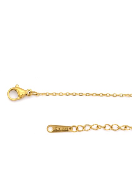 Çelik Kolye - Kelebek Kolye Altın Kaplama KLY-624 modelleri